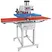 Mannual Heat Transfering Machine WIth Double Moveable Station